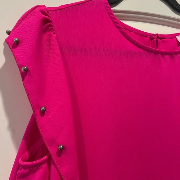 TCEC Pink Ruffle Dress - Picture 3 of 8